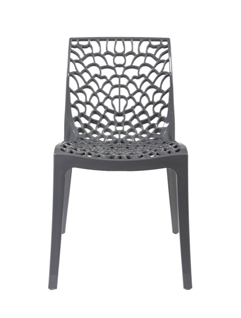 Krzesło Plastikowe Fracta Szare