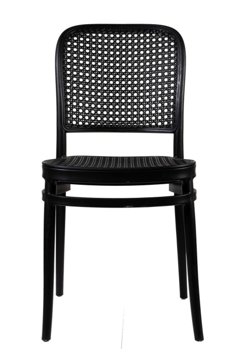Krzesło Plastikowe Retta Czarne