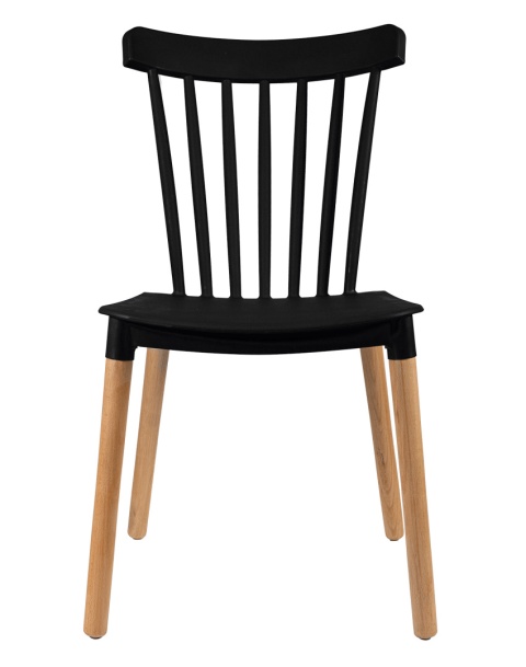 Krzesło Skandynawskie Finn Czarne