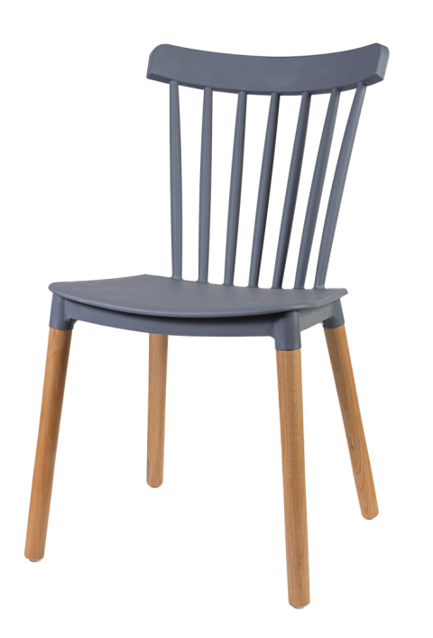 Krzesło Skandynawskie Finn Szare