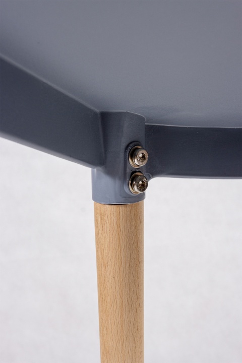 Krzesło Skandynawskie Finn Szare