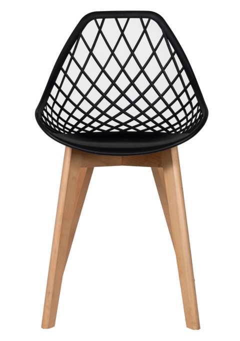 Krzesło Skandynawskie Nido Czarne
