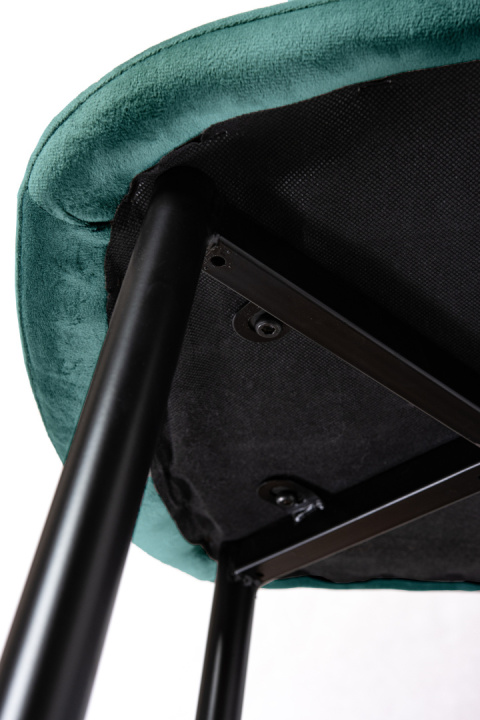 Krzesło Tapicerowane Harmony Niebieskie