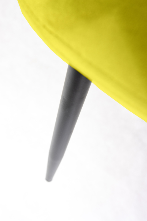 Krzesło Tapicerowane Harmony Żółte