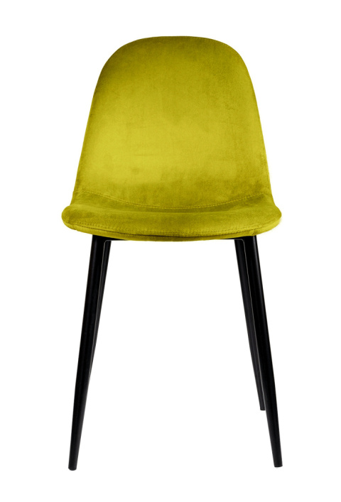 Krzesło Tapicerowane Harmony Żółte