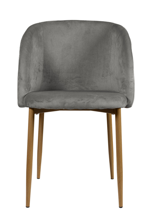 Krzesło Tapicerowane Orion Szare