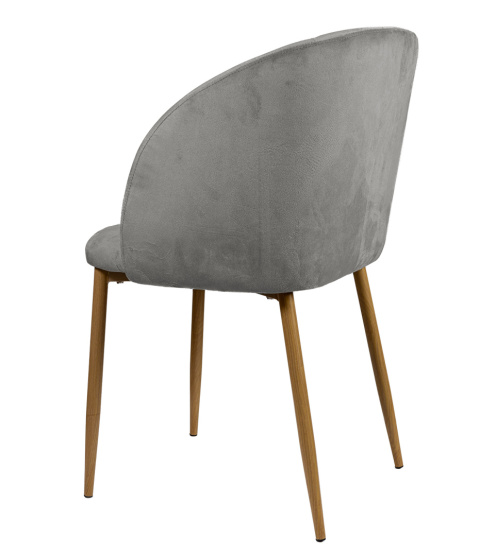 Krzesło Tapicerowane Orion Szare