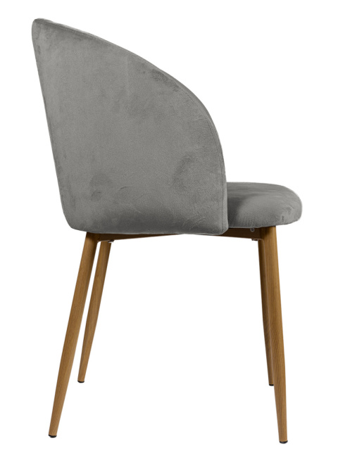 Krzesło Tapicerowane Orion Szare