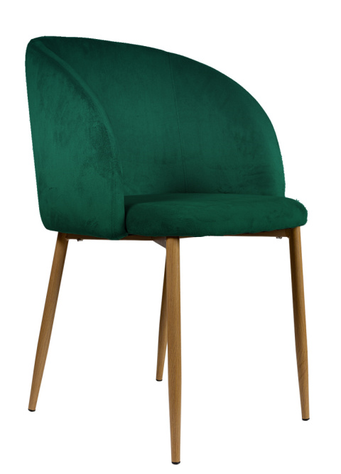 Krzesło Tapicerowane Orion Zielone