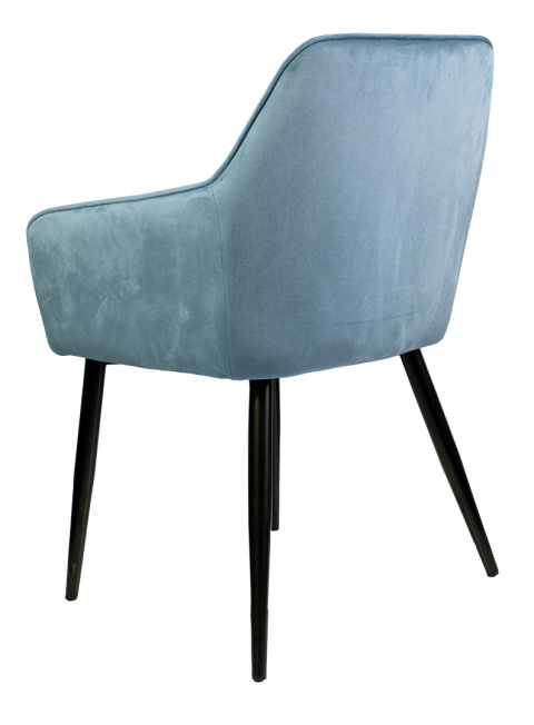Krzesło Tapicerowane Serenity Niebieskie