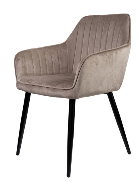 Krzesło Tapicerowane Serenity Szare