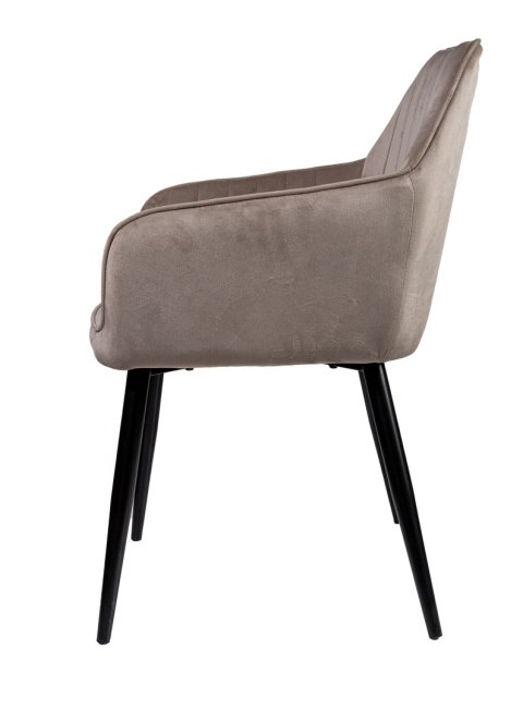 Krzesło Tapicerowane Serenity Szare