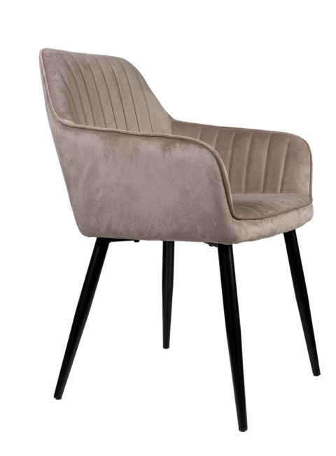 Krzesło Tapicerowane Serenity Szare