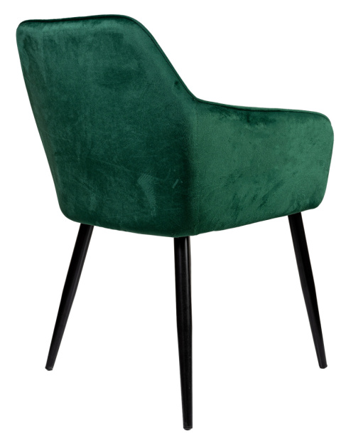 Krzesło Tapicerowane Zenith Butelkowa Zieleń