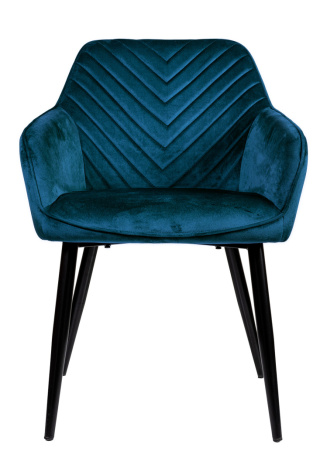 Krzesło Tapicerowane Zenith Niebieski