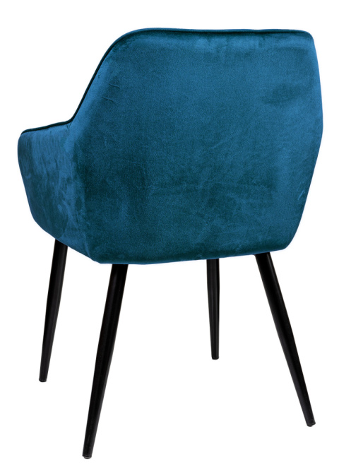 Krzesło Tapicerowane Zenith Niebieski