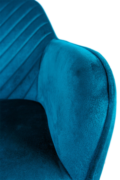 Krzesło Tapicerowane Zenith Niebieski