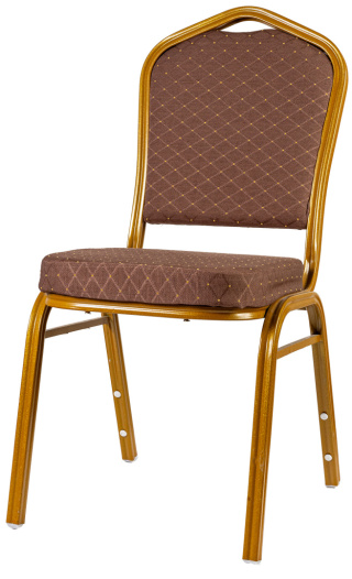Krzesło bankietowe Aurora Brązowe