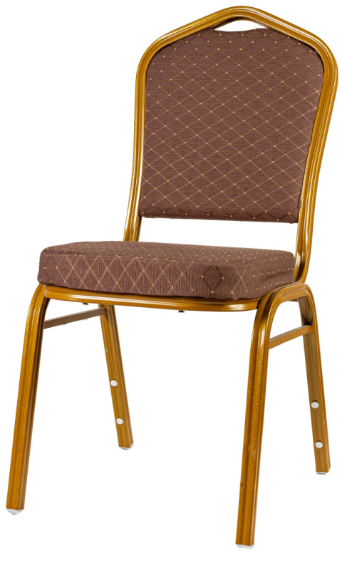 Krzesło bankietowe Aurora Brązowe