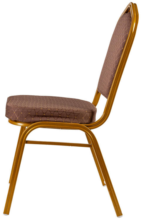 Krzesło bankietowe Aurora Brązowe