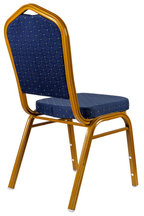 Krzesło bankietowe Aurora Niebieskie
