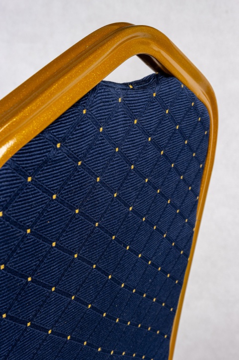 Krzesło bankietowe Aurora Niebieskie