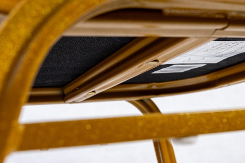 Krzesło bankietowe Aurora Niebieskie