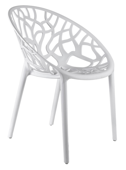 Krzesło plastikowe Gaia Białe