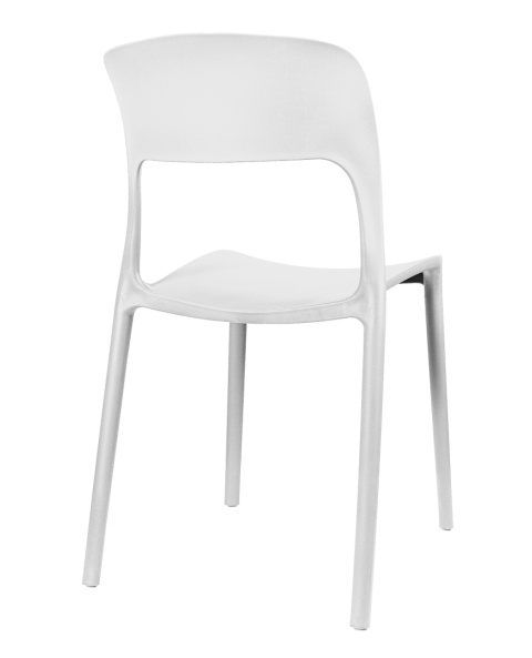 Krzesło plastikowe Mono Białe