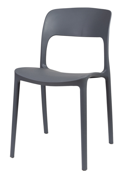 Krzesło plastikowe Mono Szare