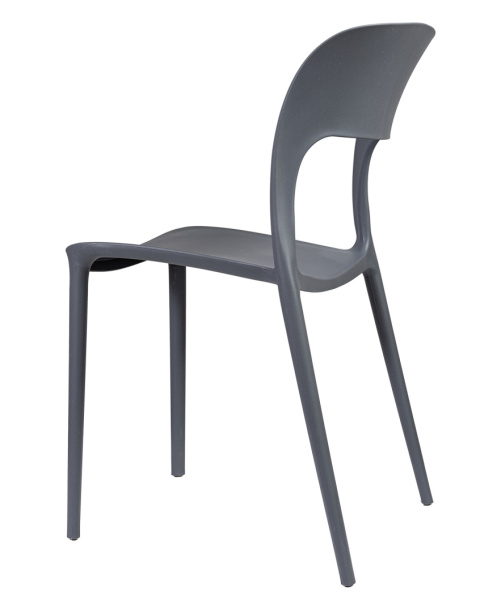 Krzesło plastikowe Mono Szare