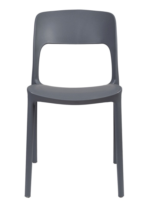Krzesło plastikowe Mono Szare