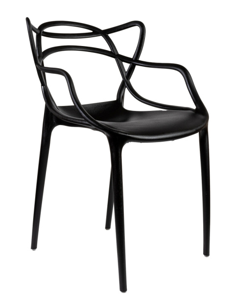 Krzesło plastikowe Nexus Czarne
