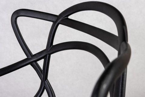 Krzesło plastikowe Nexus Czarne