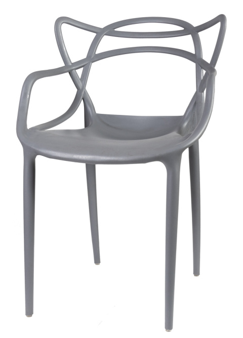 Krzesło plastikowe Nexus Szare
