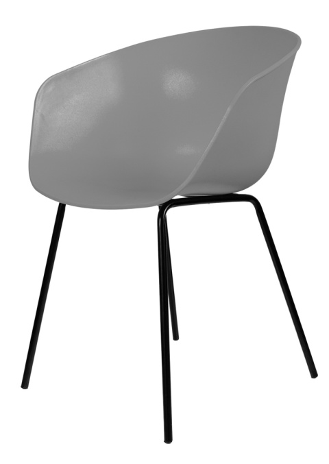 Krzesło plastikowe Solaris Szare