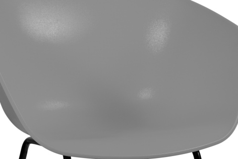 Krzesło plastikowe Solaris Szare