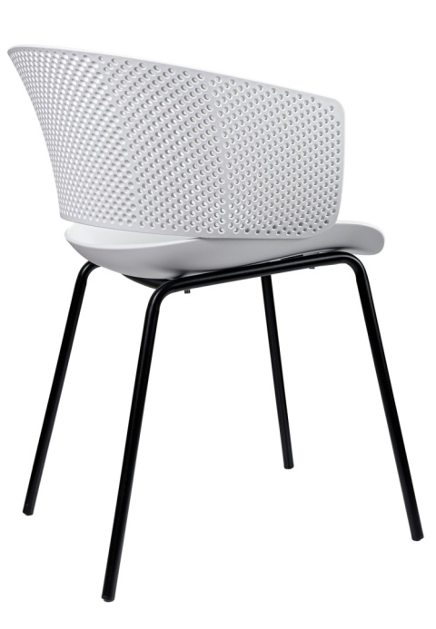 Krzesło plastikowe Solstice Białe