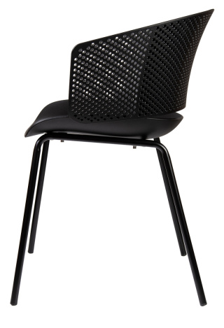 Krzesło plastikowe Solstice Czarne