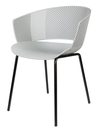 Krzesło plastikowe Solstice Jasne