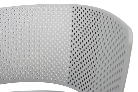 Krzesło plastikowe Solstice Jasne