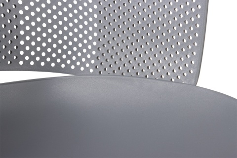 Krzesło plastikowe Solstice Szare