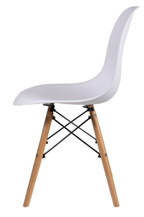 Krzesło skandynawskie Ember Białe