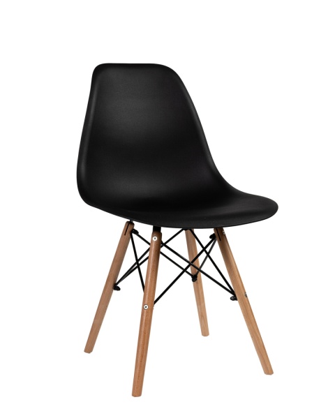 Krzesło skandynawskie Ember Czarne