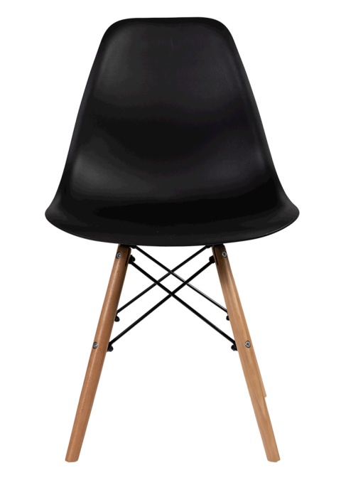 Krzesło skandynawskie Ember Czarne