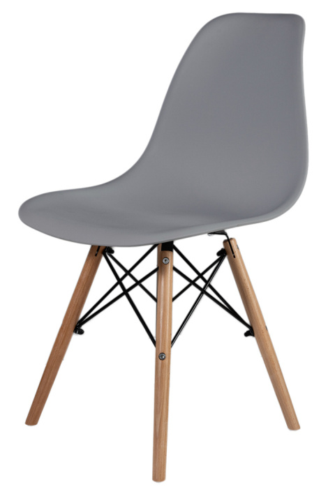 Krzesło skandynawskie Ember Szare