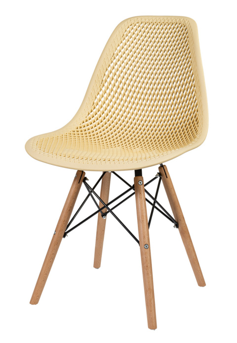 Krzesło skandynawskie Nordy Beżowe