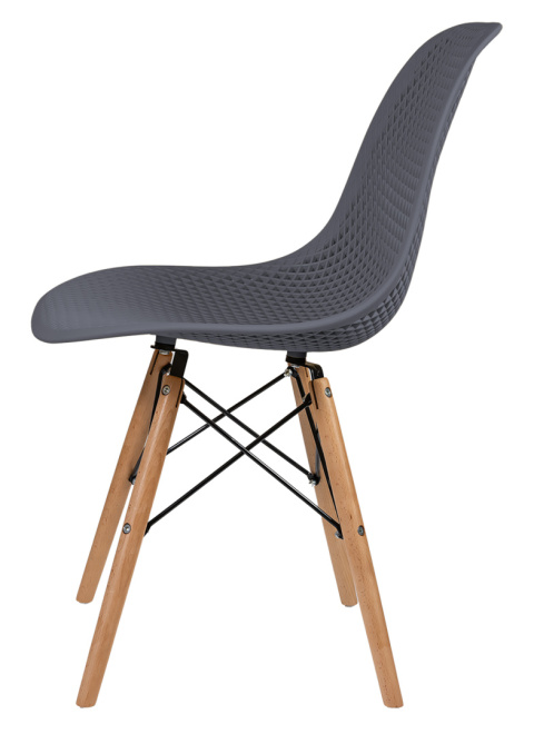 Krzesło skandynawskie Nordy Szare