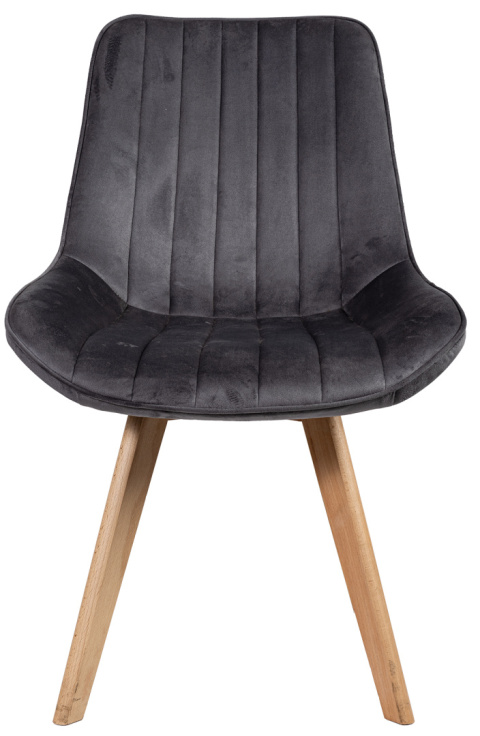 Krzesło tapicerowane Eclipse Szare