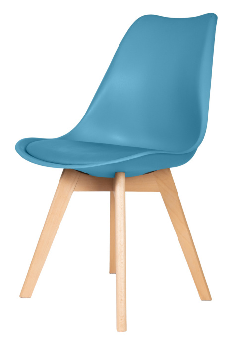 Krzesło Skandynawskie Lapo Niebieskie